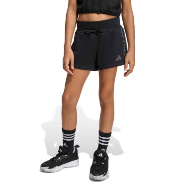 Kids' Shorts Black - adidas Sportswear Seasonals Animal