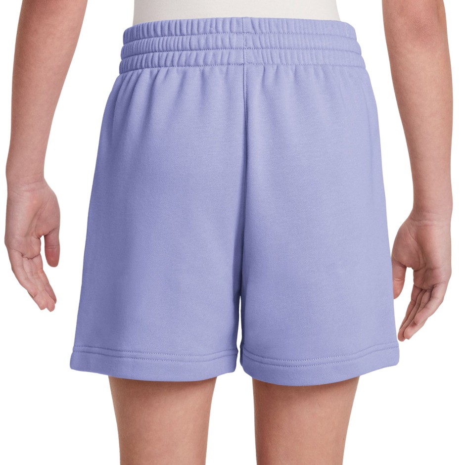 Kids' Shorts Purple - Nike Sportswear Club Fleece