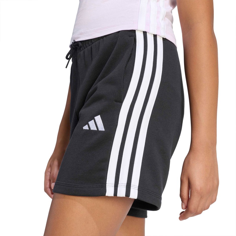 Kids' Shorts Black - adidas Sportswear Essentials 3-Stripes
