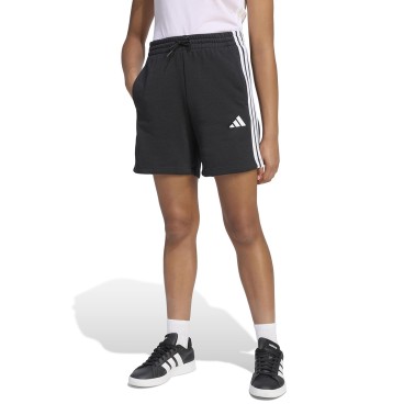 Kids' Shorts Black - adidas Sportswear Essentials 3-Stripes