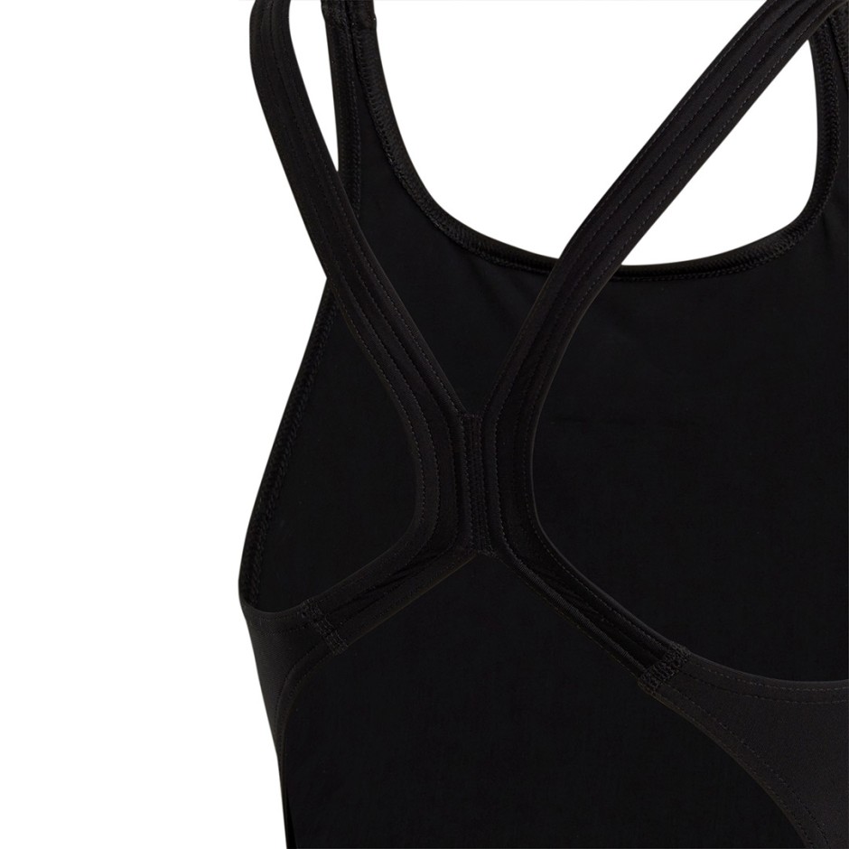 Παιδικό Ολόσωμο Μαγιό Μαύρο - adidas Performance Solid Small Logo