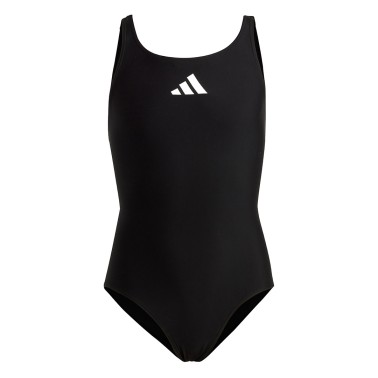 Παιδικό Ολόσωμο Μαγιό Μαύρο - adidas Performance Solid Small Logo
