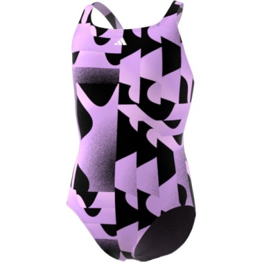 Παιδικό Ολόσωμο Μαγιό Μωβ - adidas Performance Graphic