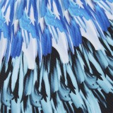 Speedo Digital Placement Splashback Πολύχρωμο - Παιδικό Ολόσωμο Μαγιό Εικόνα 3