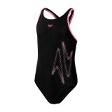 SPEEDO BOOM LOGO PLACEMENT FLYBACK 003041-15168G Black Image 1