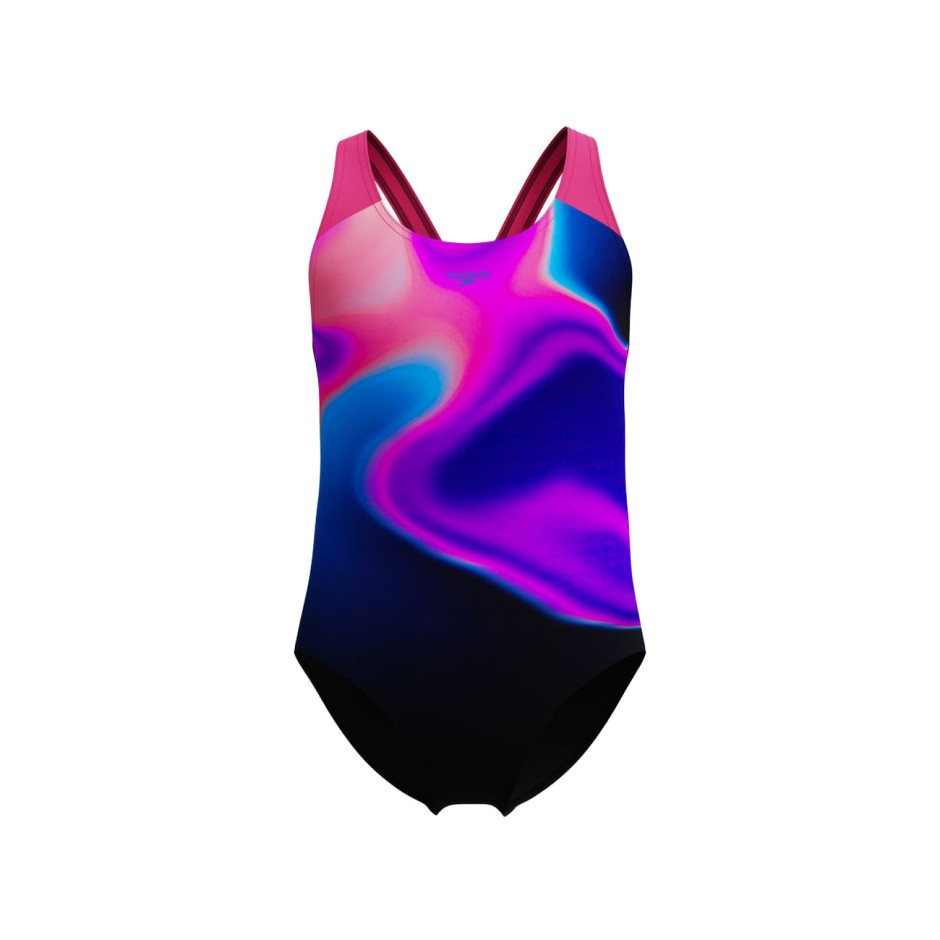 Παιδικό Ολόσωμο Μαγιό Πολύχρωμο - Speedo Printed Splashback