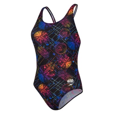 SPEEDO STAR WARS DIGITAL ALLOVER LEADERBACK 12377-D792G Μαύρο