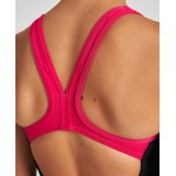 ARENA G BIGLOGO JR SWIM PRO BACK ONE PIECE 001332-595 Black Image 3