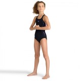 ARENA GIRL'S SWIMSUIT SWIM PRO BACK GRAPHIC 005545-590 Black Image 3