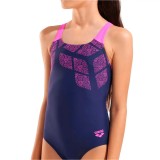 Παιδικό Ολόσωμο Μαγιό Μωβ - Arena Kikko Εικόνα 2