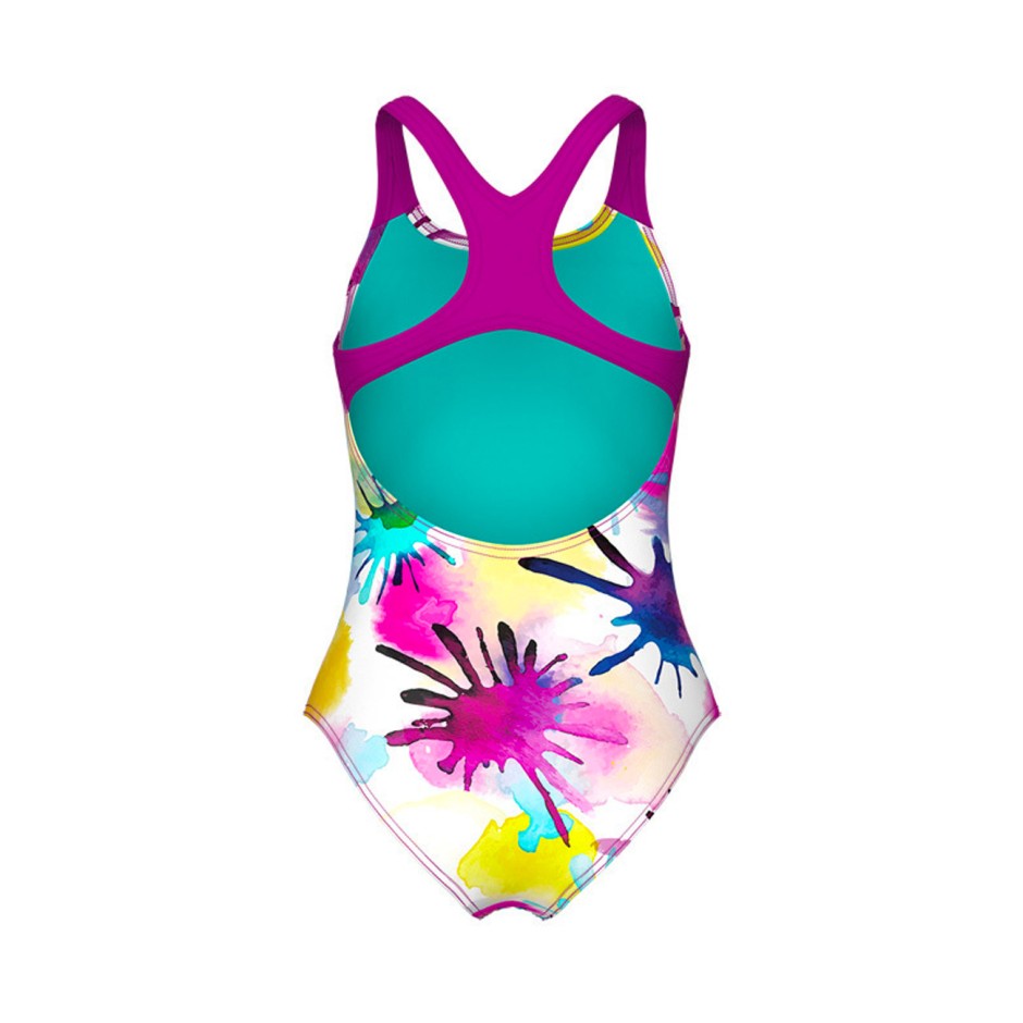 ARENA SPRAYING SWIMSUIT SWIM PRO BACK 010720-815 Colorful
