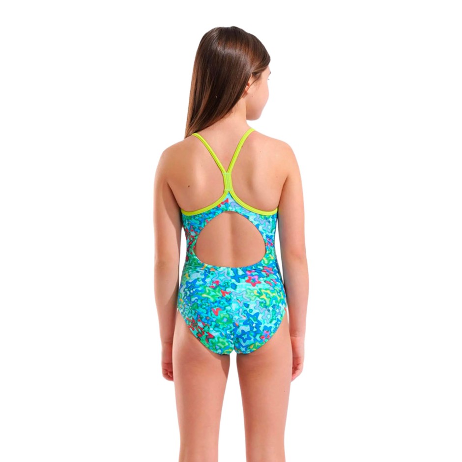 ARENA G STARS SWIMSUIT LIGHT DROP BA ONE-PIECE 011741-860 Colorful