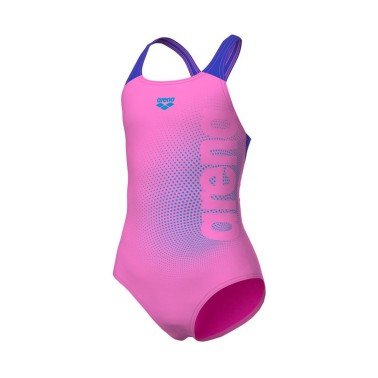 ARENA GIRL'S DIM LIGHT SWIMSUIT SWIM PRO BACK 008104-980 Pink