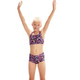 SPEEDO ALLOVER 2 PIECE BOYLEG SHORT 003107-14734G Colorful Image 1