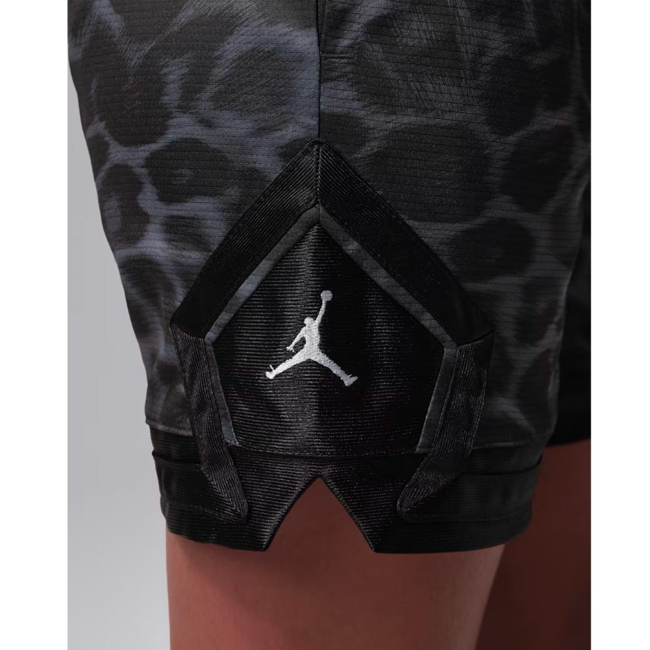 Παιδική Βερμούδα Μαύρη - Jordan Dri-FIT Printed Sport Diamond