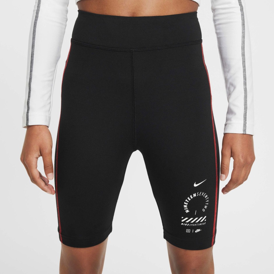 Παιδικό Κολάν Σορτς Μαύρο - Nike Sportswear