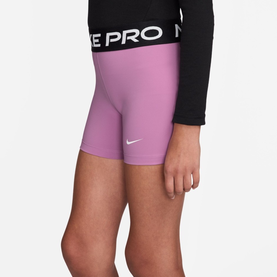 Kids' Biker Shorts Purple - Nike Pro 