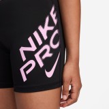 Kids' Biker Shorts Black - Nike Pro Image 2