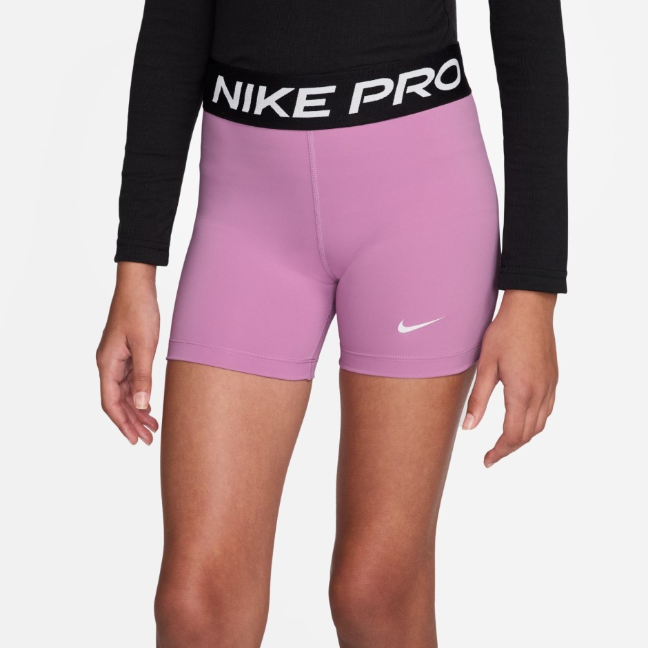 Kids' Biker Shorts Purple - Nike Pro 