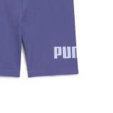 Biker Shorts Purple - PUMA Essentials 2 Color No. 1 Logo Image 1