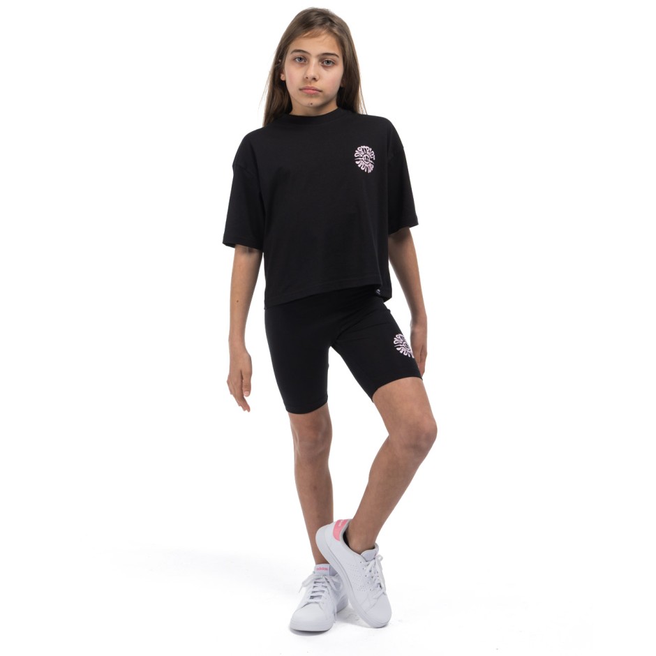 Kids' Biker Shorts Black - District75 