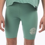 Kids' Biker Shorts Green - District75  Image 3
