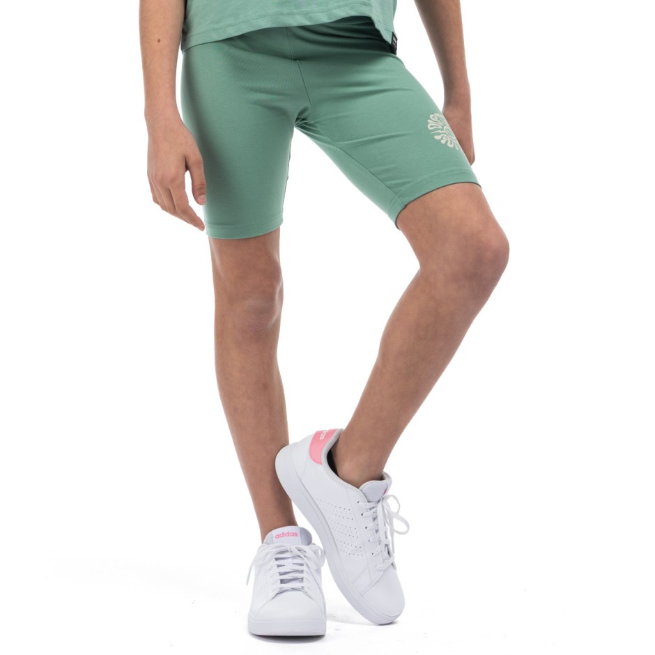Kids' Biker Shorts Green - District75 