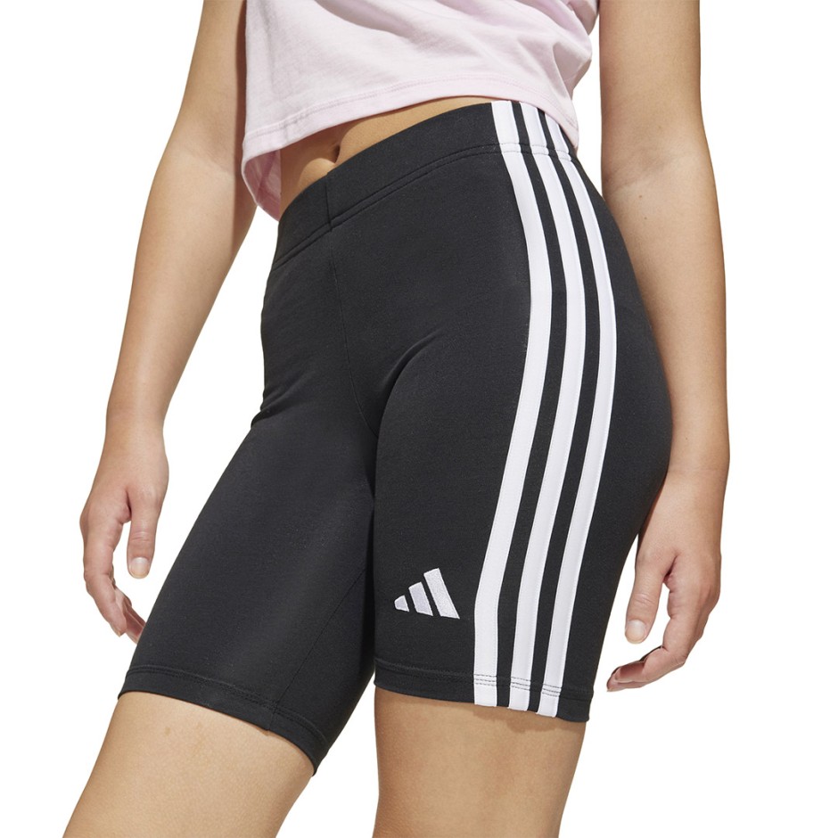 Παιδικό Ποδηλατικό Κολάν Μαύρο - adidas Sportswear Essentials 3-Stripes