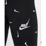NIKE G NSW FAVORITES LEGGING AOP CU8337-010 Μαύρο Εικόνα 1