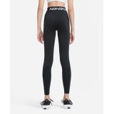 NIKE PRO KIDS' LEGGINGS DA1028-010 Black Image 0