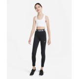 NIKE PRO KIDS' LEGGINGS DA1028-010 Black Image 3