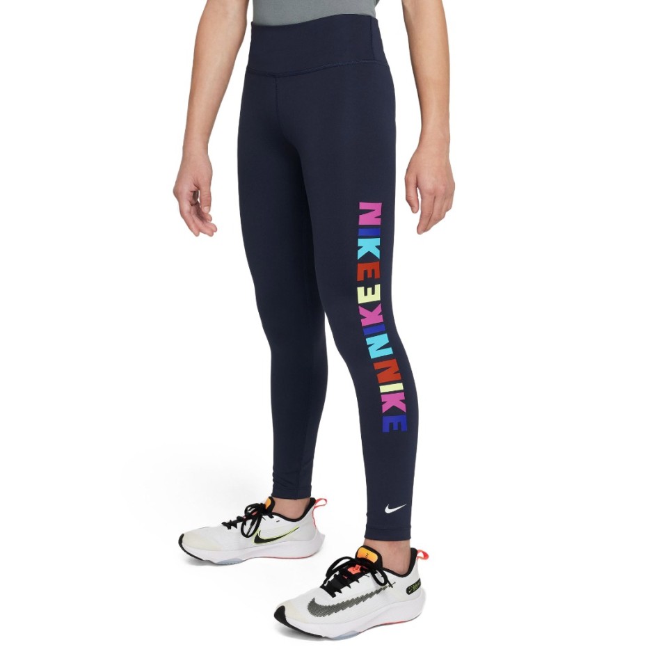 NIKE DRI-FIT ONE LEGGINGS Μπλε