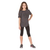 BODYTALK GIRLS' LEGGINGS 1191-705106-00100 Μαύρο