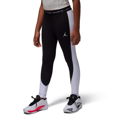 Παιδικό Κολάν Λευκό-Μαύρο - Jordan Dri-FIT Sport
