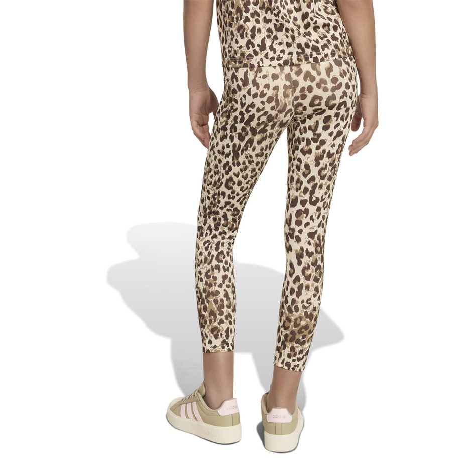 Kids' Leggings Beige - adidas Sportswear Animal Print Sport