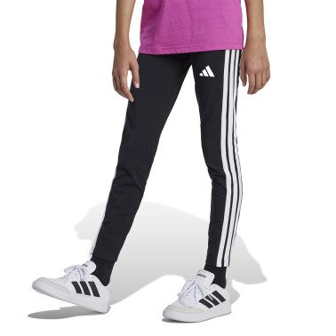Παιδικό Κολάν Μαύρο - adidas Sportswear Essentials 3-Stripes