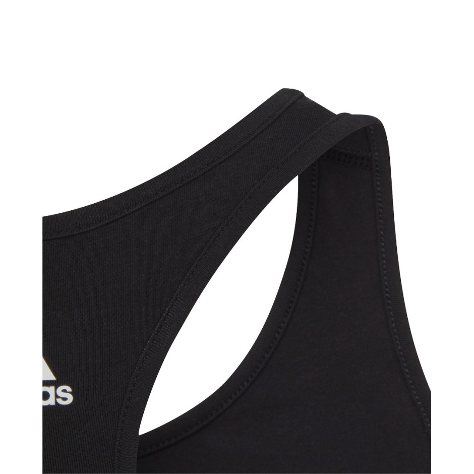 Παιδικό Μπουστάκι Μαύρο - adidas Sportswear Linear