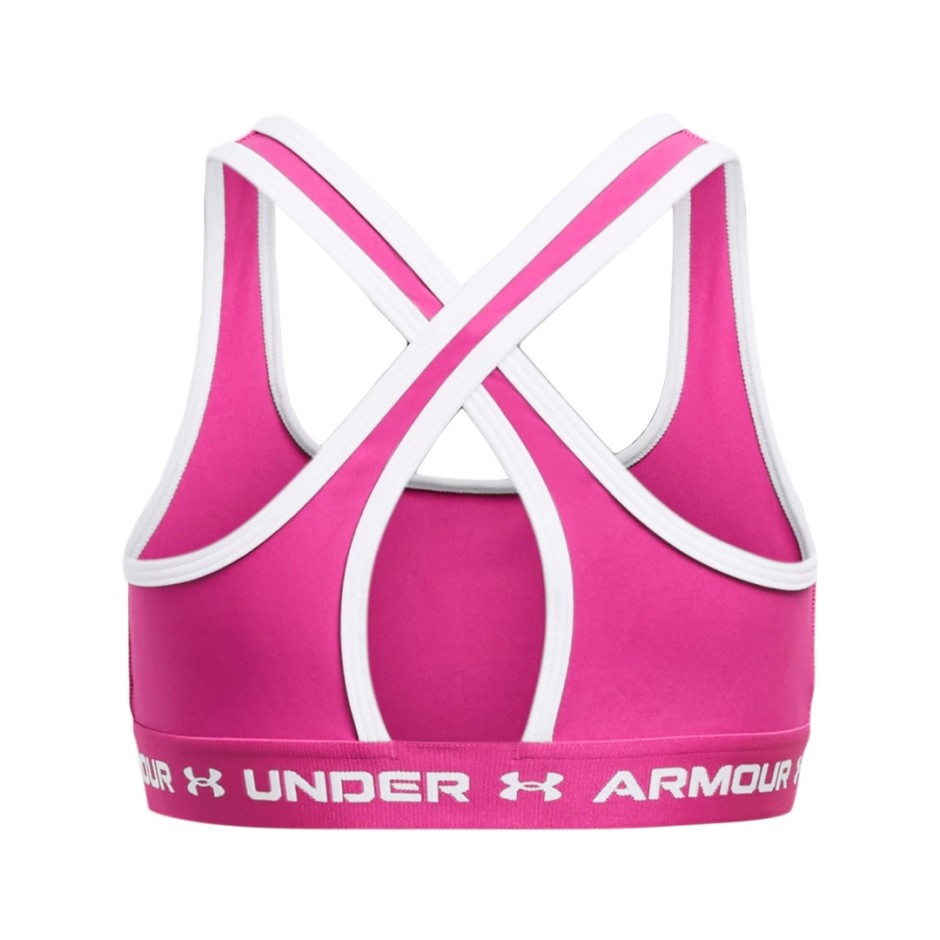 UNDER ARMOUR CROSSBACK MID SOLID 1369971-654 Fuchsia