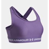 Kids' Training Bra Purple - Under Armour Crossback Image 1