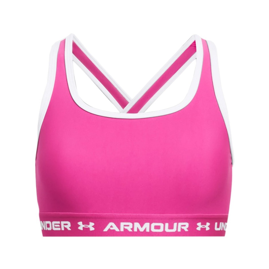 UNDER ARMOUR CROSSBACK MID SOLID 1369971-654 Fuchsia
