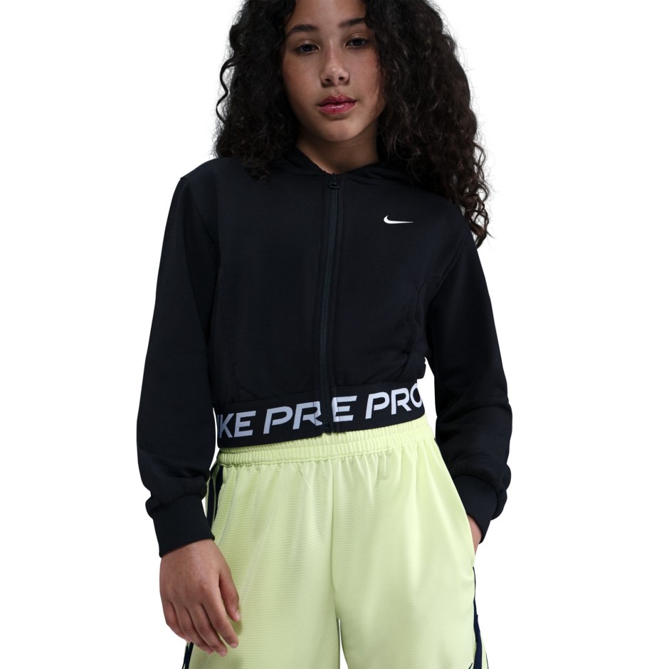 Παιδική Ζακέτα Μαύρη - Nike Pro Fleece