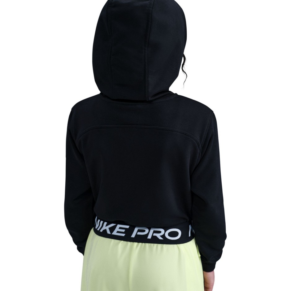 Παιδική Ζακέτα Μαύρη - Nike Pro Fleece