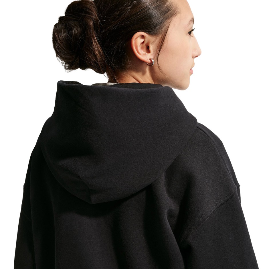 Παιδική Ζακέτα Μαύρη - Nike Sportswear Studio Fleece
