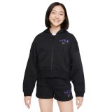 NIKE G NSW TREND FLC FZ HOODIE DV2565-045 Coal Image 