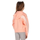 adidas Performance YG MH 3S FZ HD ED4624 Σομόν Εικόνα 0