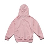 GSA SPORT HOODIE JACKET (BRUSHED) 28-3408-LIGHT PINK Pink Image 0