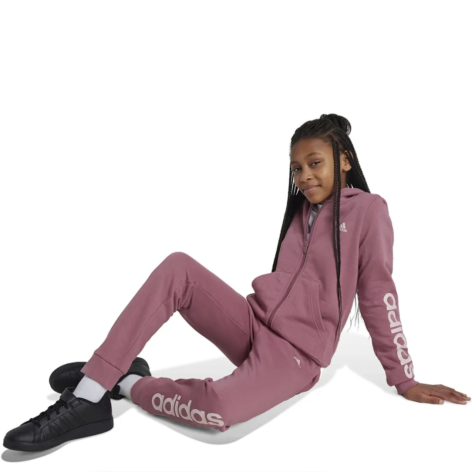  ジャージ JL9629 ブラウン/ピンク adidas sportswear G LIN FZ HD IZ3462 Pink