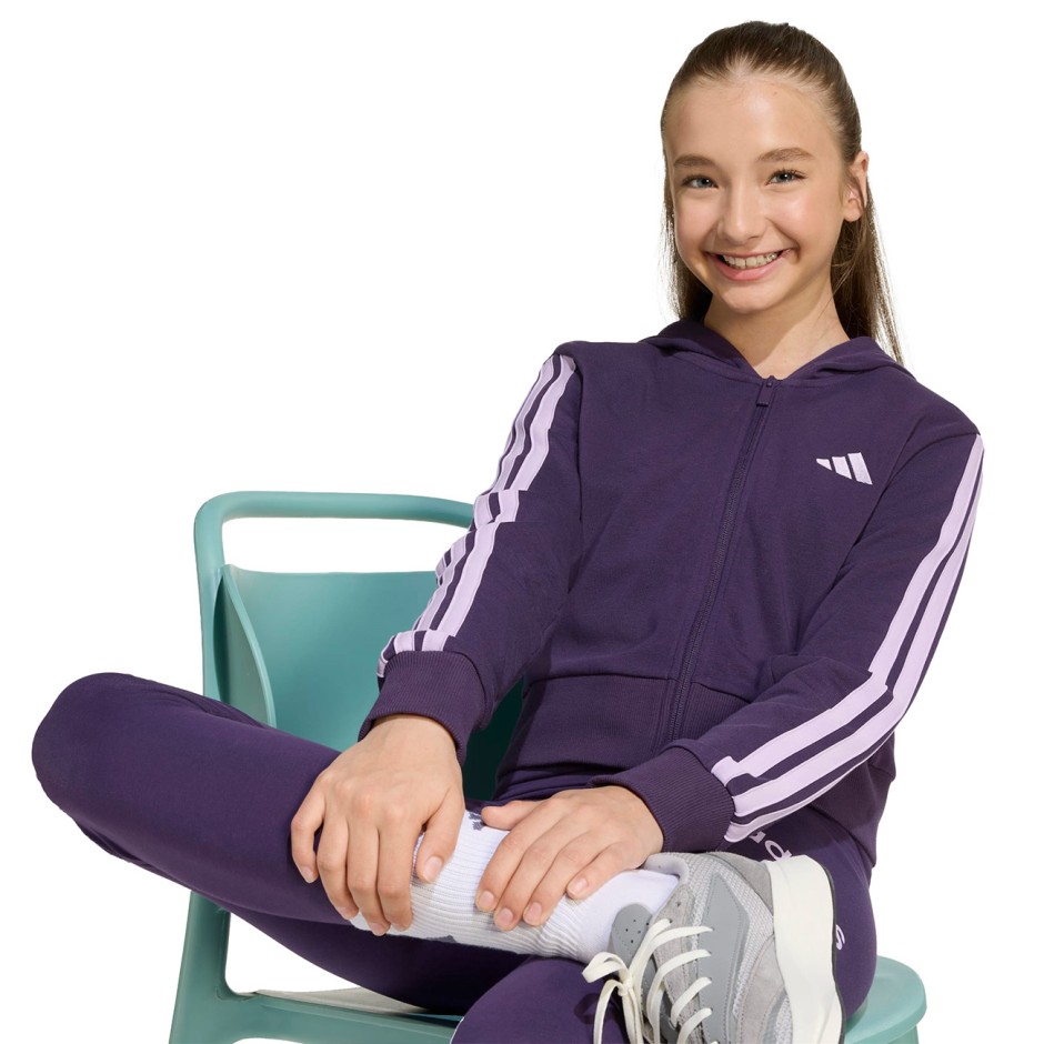 Παιδική Ζακέτα Μωβ - adidas Sportswear Essentials 