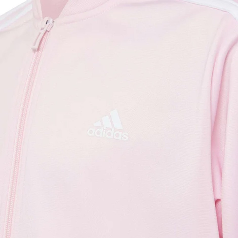 adidas Sportswear Essentials 3-Stripes Πολύχρωμο - Παιδικό Σετ Με Ζακέτα & Παντελόνι