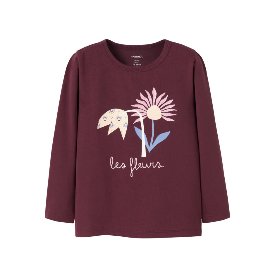 NAME IT NMFOSLINA LS TOP BF 13247294-4836957 Βordeaux
